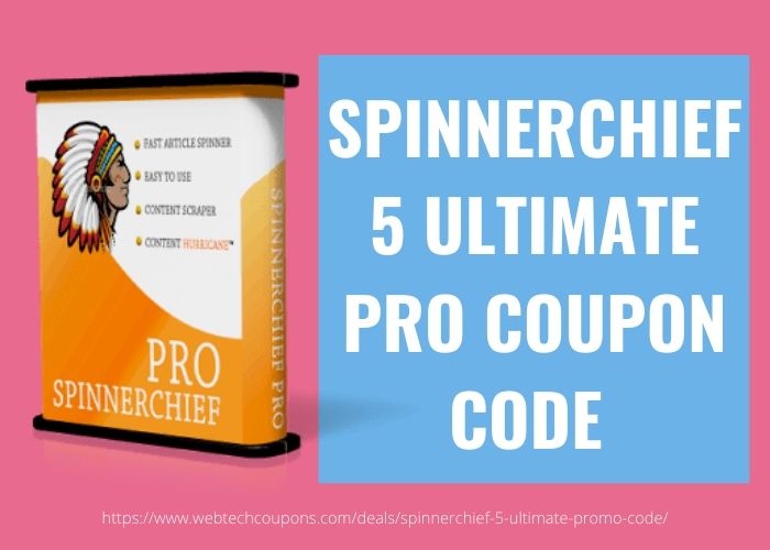 Spinnerchief 5 ultimate Promo Code & Coupon 2022