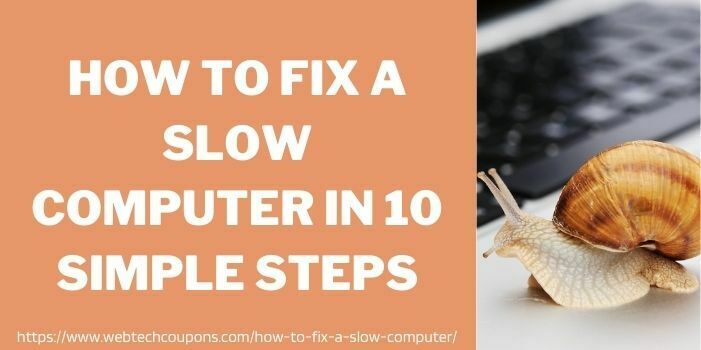 How To Fix Slow Laptop Performance