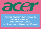 Acer Black Friday Cyber Monday discount Sale 2024 On Laptops