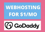 Godaddy Dollar 1 WordPress Web Hosting Coupon Code 2022
