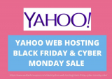 Yahoo Web Hosting Black Friday & Cyber Monday sale 2024
