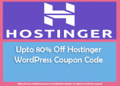 80% Off Hostinger WordPress Hosting Coupon Code 2022 – Extra Discount On Hostinger Hosting Service